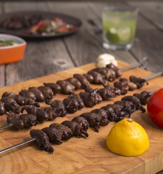 Brazilian Churrasco Chicken Hearts Skewer2400