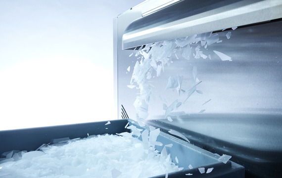 MAJA Flake Ice output