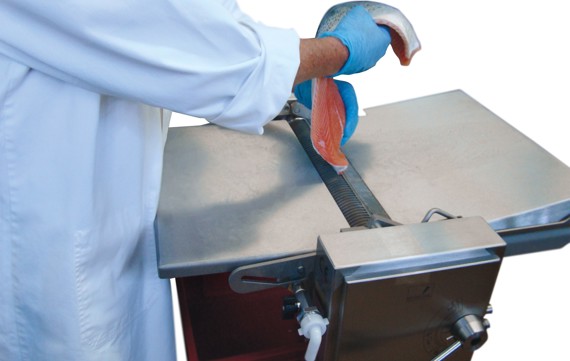 MAJA ESM 435/2 manuelle Lachsenthäutung