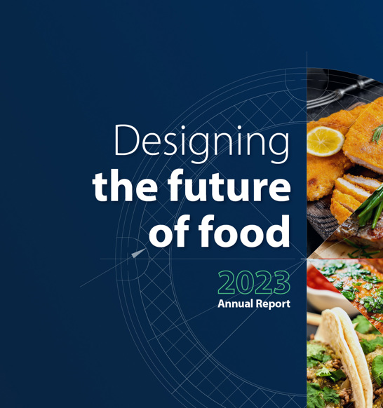 AR2023 Annual Report Cover Marel